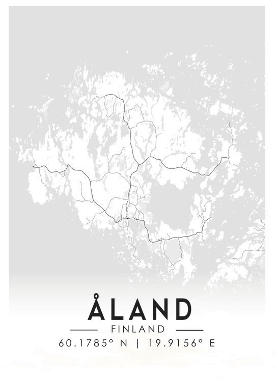Poster Åland Finland