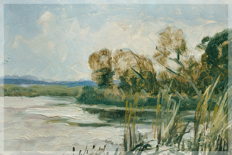 Poster Wittingau (Landscape) - Ferdinand Engelmüller
