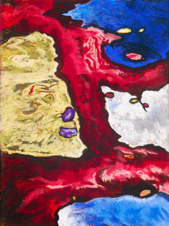 Poster Tree Forms & Water (Abstract Painting) - Arthur Dove