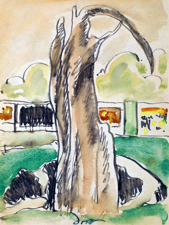 Poster The Tree (Abstract Painting) - Arthur Dove