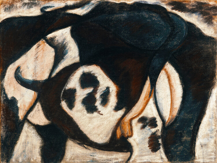 Levně Plakát, Obraz - The Cow, Arthur Dove, 40 × 30 cm