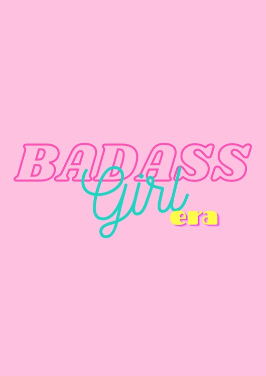Poster Badass Girl