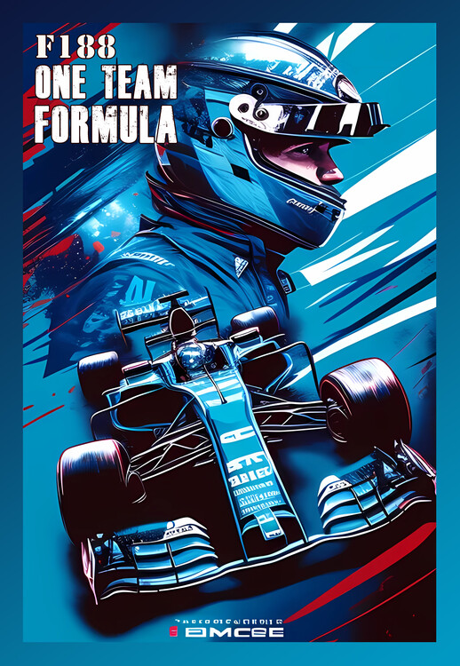 Poster ONE TEAM FORMULA