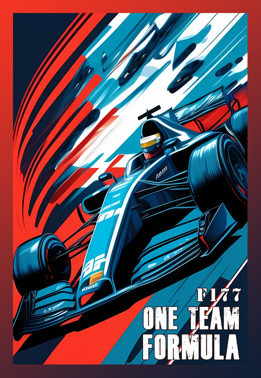 Poster ONE TEAM FORMULA