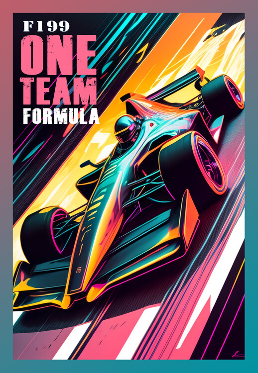 Poster ONE TEAM FORMULA