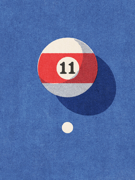 Canvas Print BALLS / Billiards