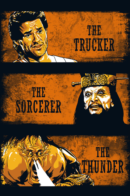 Poster The trucker, the sorcerer and the thunder