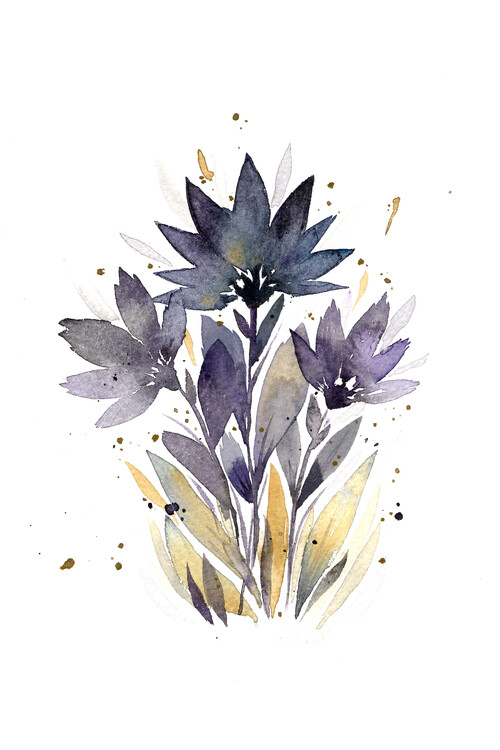 Plagát Esther Meinl - Flowers of Autumn