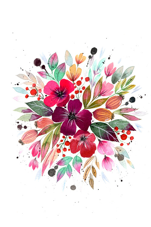 Plagát Esther Meinl - Summer Bouquet