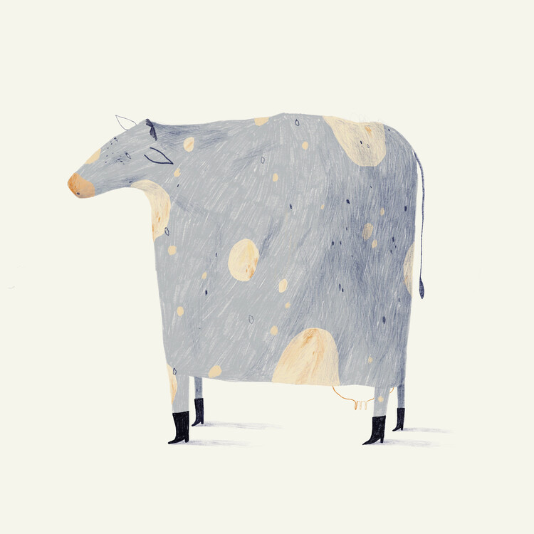 Плакат Trude is Krude - Cow