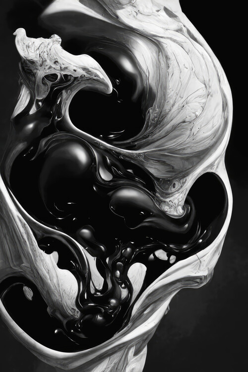 Poster Liquid abstraction