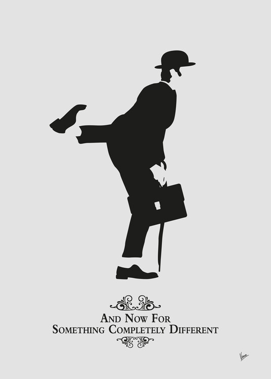 Poster No05 My Silly walk poster