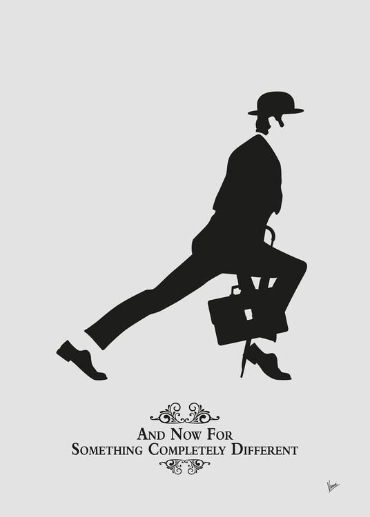 Poster No03 My Silly walk poster