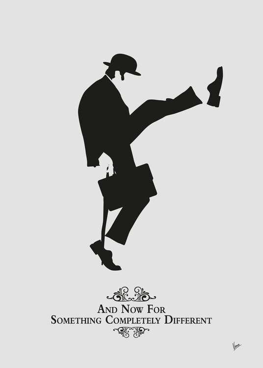 Poster No01 My Silly walk poster