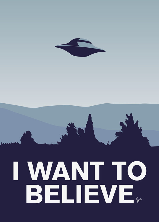 Poster I want to Believe-X-Files