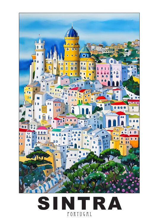 Plakat SINTRA : City in Portugal : mod#2