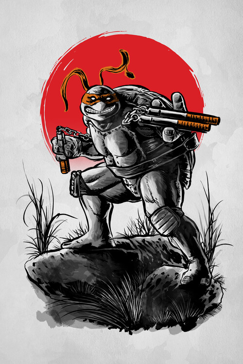 Poster Mickey under the sun