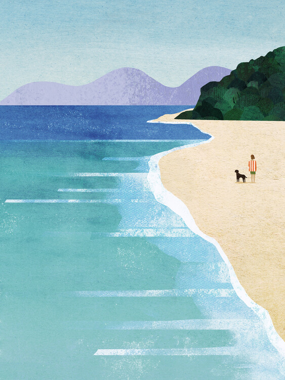 Poster Beach Girl iii