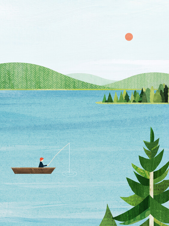 Poster On the Lake