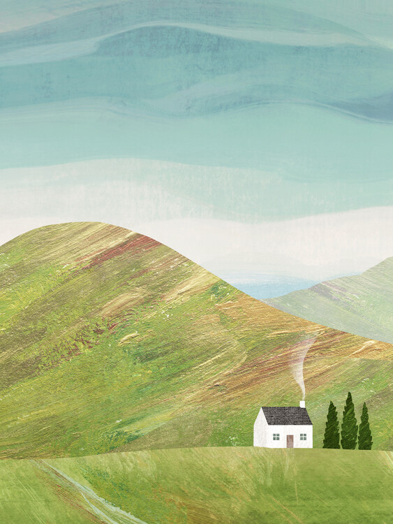 Poster House on the Hill