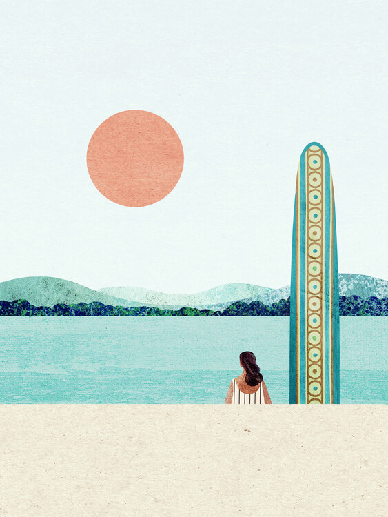 Poster Surf Girl iii