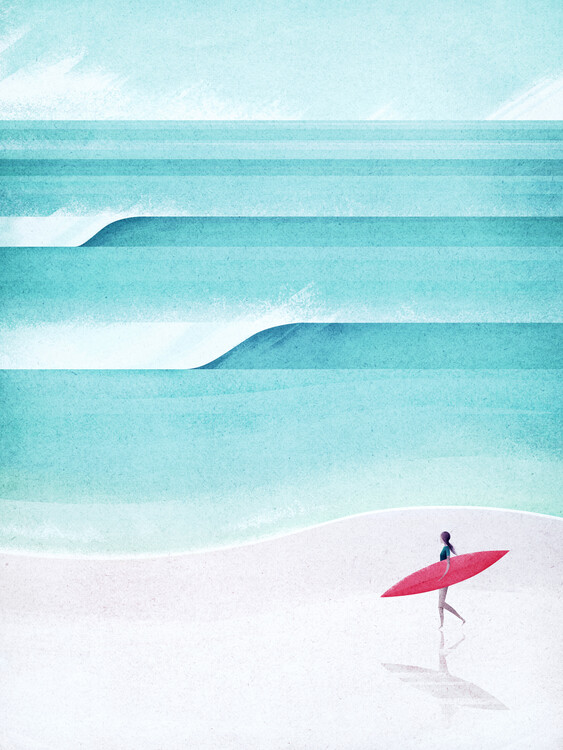 Poster Surf Girl ii