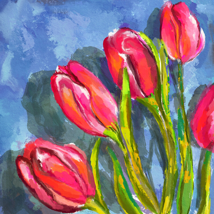 Poster Tulips