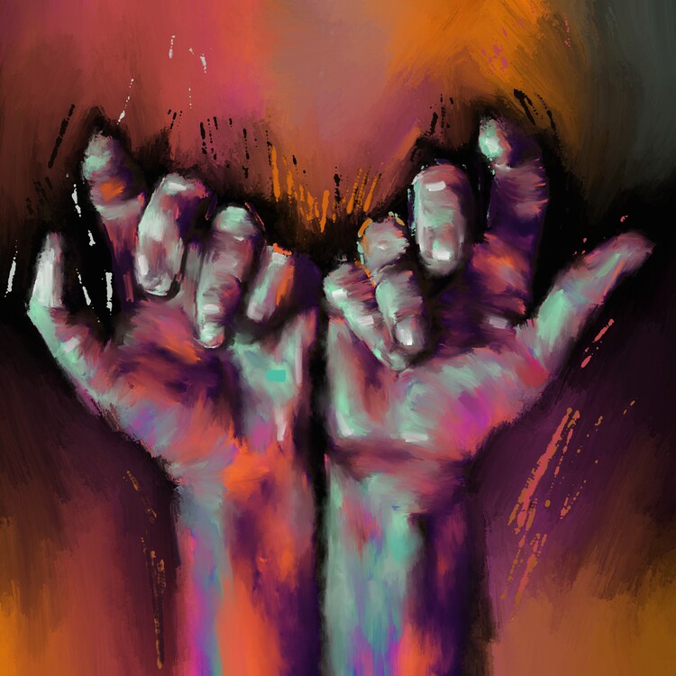 Плакат Hands
