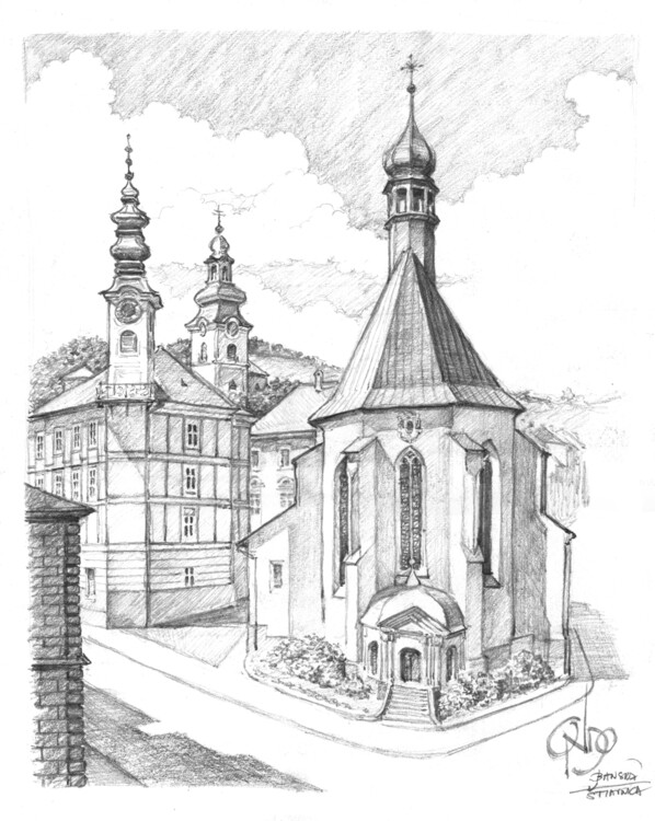 Plagát Banská Štiavnica, Slovensko