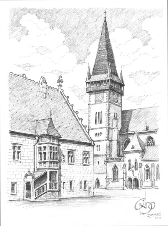 Plagát Bardejov, Slovensko