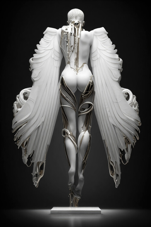 Poster Futuristic angel