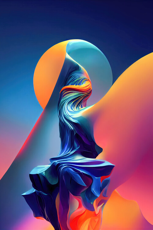 Póster Modern abstraction