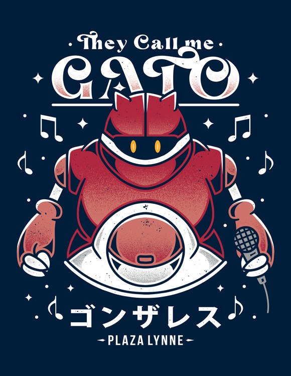 Плакат Gato