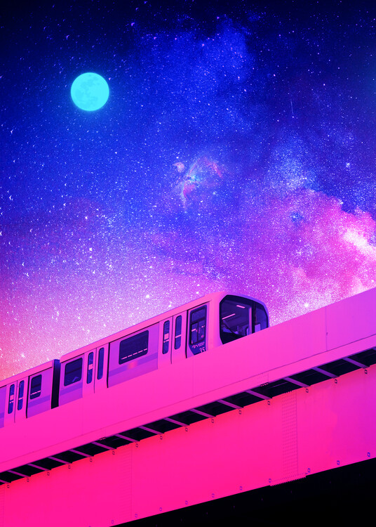 Poster Train Tokyo Dreams