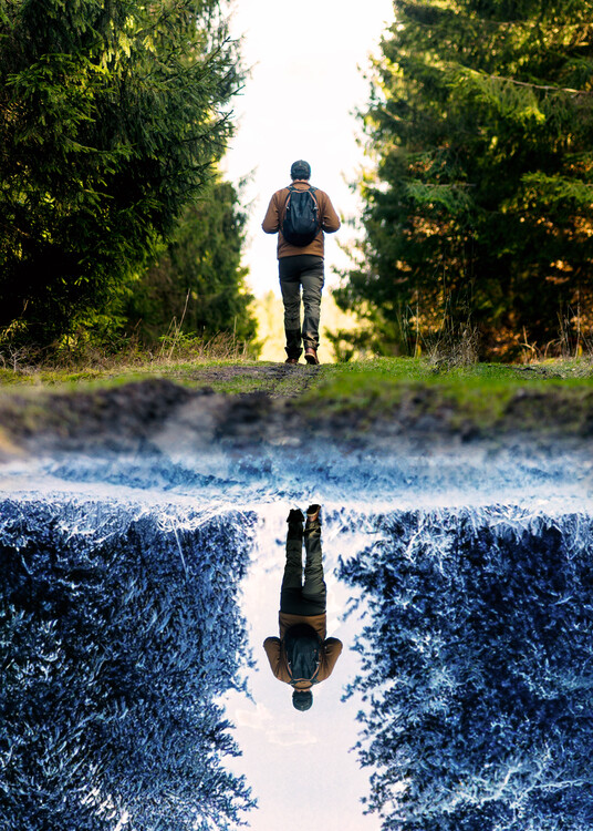 Poster Green Ice Land