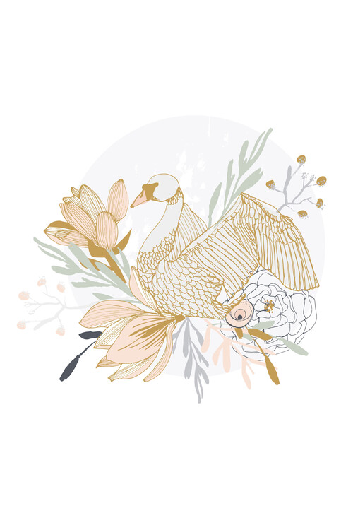 Poster Lisa Dolson - Swan