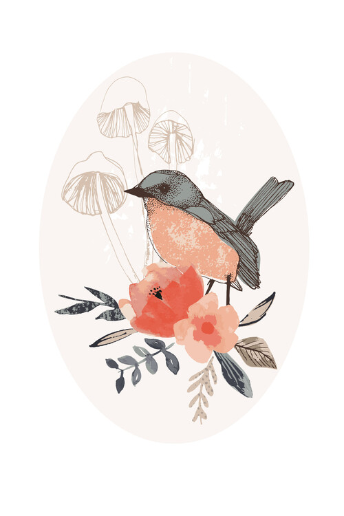 Poster Lisa Dolson - Bluebird