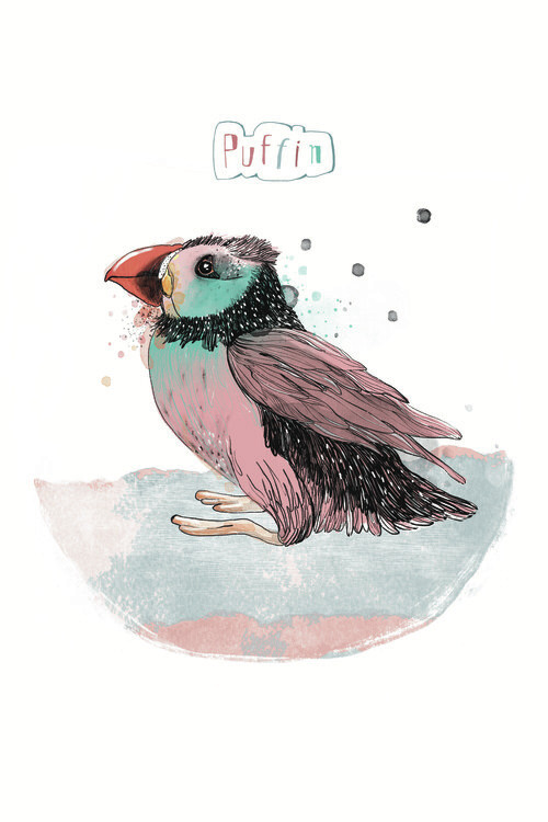 Poster Lea Schulze - Puffin