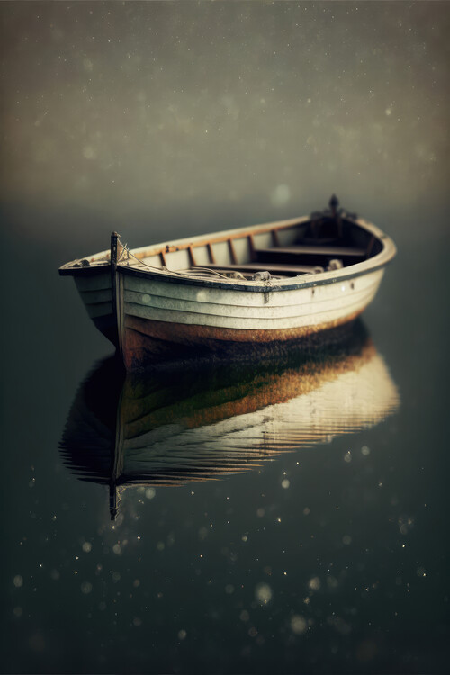 Poster Lonesome Boat