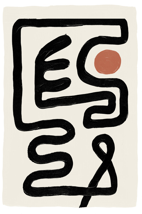 Póster Malou Studio - Aurora Beige