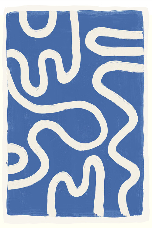 Póster Malou Studio - Leticia Blue