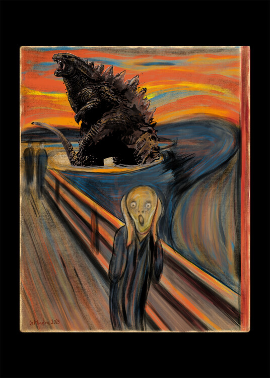 Плакат Secret history behind the scream