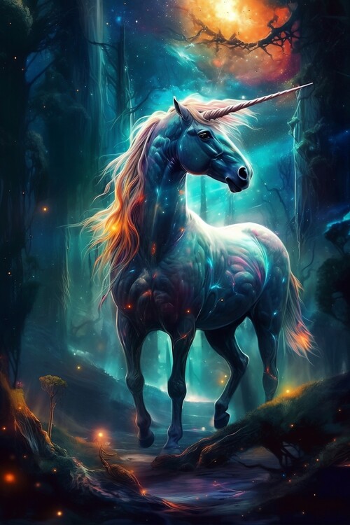 Poster Magical Unicorn