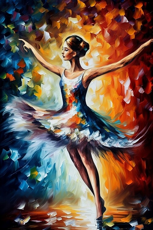 Poster Ballet dancer