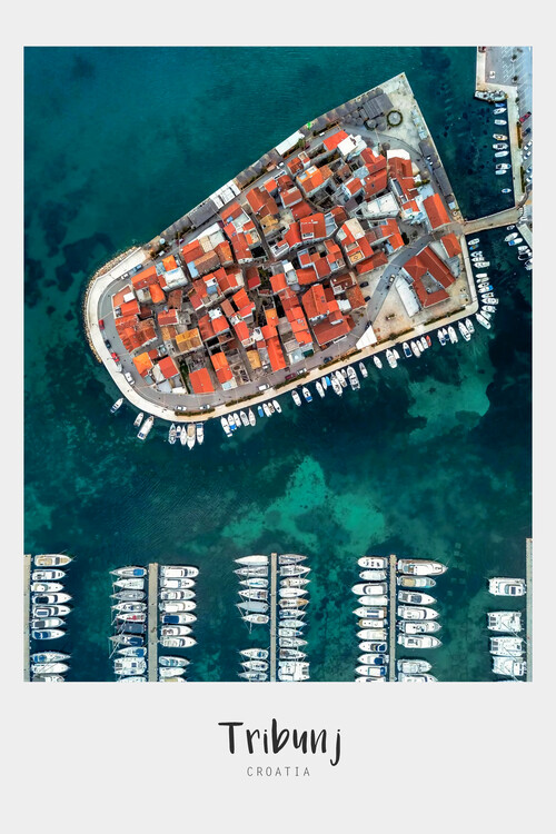 Poster Tribunj- CROATIA: Charming port of a quaint fishing village