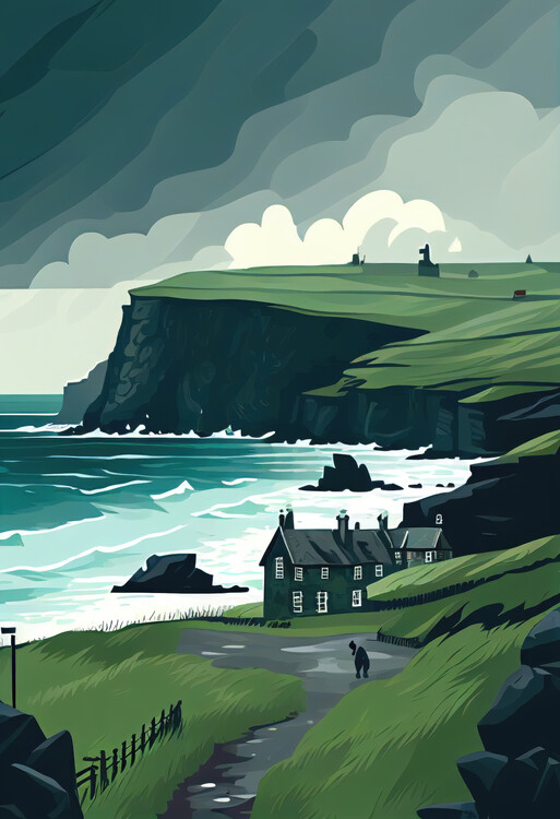 Poster Beachvibes in Ireland