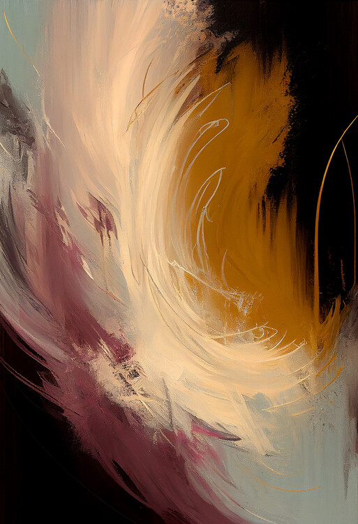 Poster Abstract Colorful Paint 10