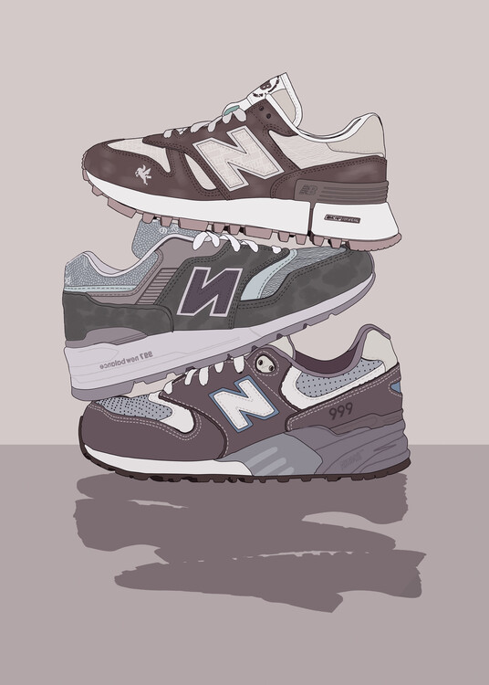 Poster stacking nb hype kicks 2023