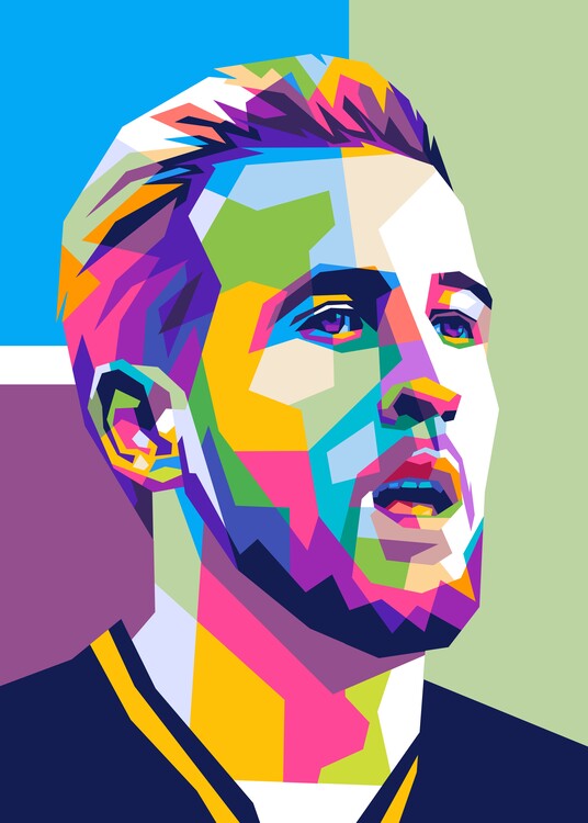 Canvas Print Football Player