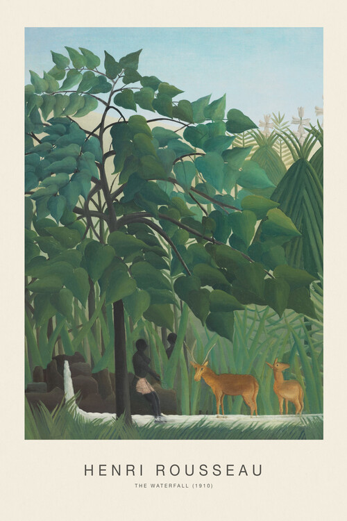 Poster The Waterfall (Special Edition) - Henri Rousseau